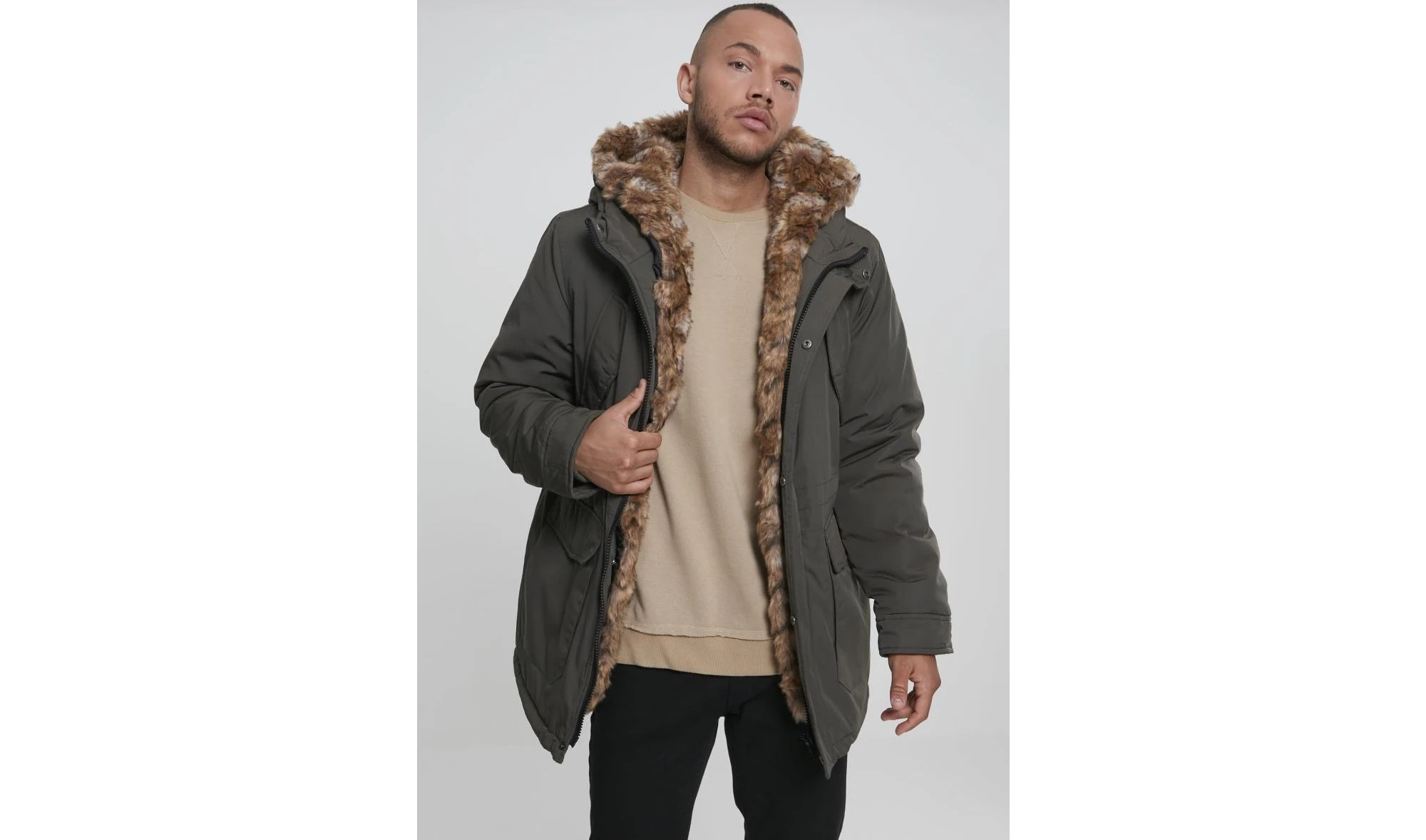 Hooded Puffer Jacket-TB1807