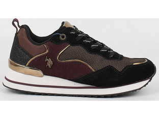 U.S. Polo Assn. Γυναικεία Sneakers Πολύχρωμα LAYLA001A-BLK-BOR01