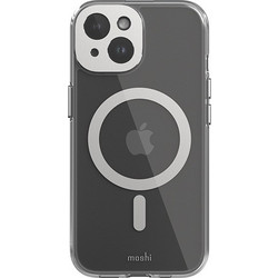 Moshi iGlaze Back Cover with MagSafe Luna Silver (iPhone 15)