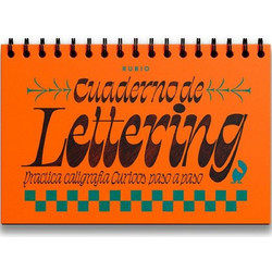 Writing and calligraphy notebook Rubio Lettering Curioos 30,4 x 20,4 cm 212 Φύλλα