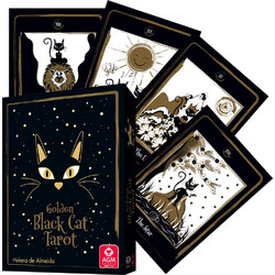 Golden Black Cat Tarot