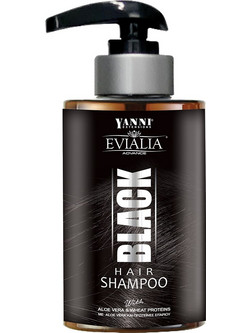 Yanni Extensions Evialia Black Χρωμοσαμπουάν 300ml
