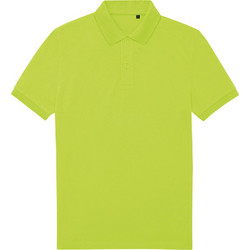 B&C Collection Ανδρική Μπλούζα Polo Κοντομάνικη Lime PU428