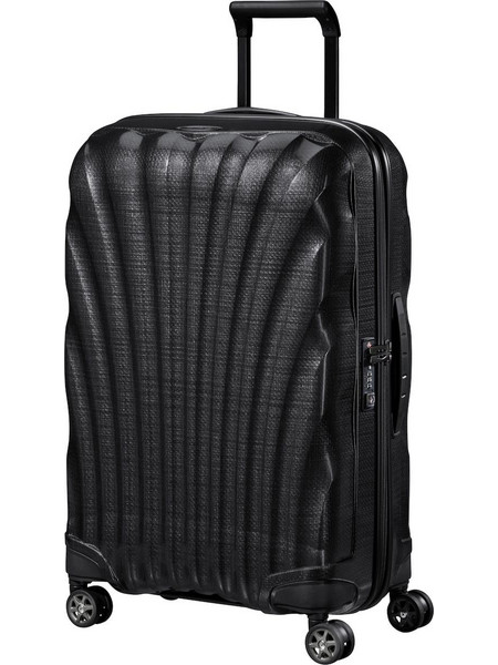 Samsonite C-LITE Βαλίτσα Μεσαία 69x46x27cm με 4 Ρόδες Μαύρη