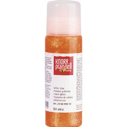 Knorr Prandell - Glitter Glue, Neon Orange 50ml 8099-010