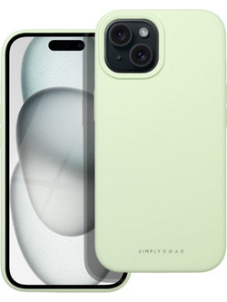 Roar Cloud-Skin Back Cover Light Green (iPhone 15 Plus)