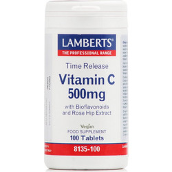 Lamberts Vitamin C 500mg Time Release 100 Ταμπλέτες