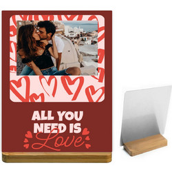 Σταντ Αλουμινίου με Bamboo βάση All you need