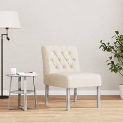 vidaXL Πολυθρόνα Λευκή 352462