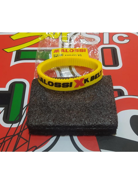 Βραχιόλι Χειρός MALOSSI X KBELT Σε Χρώματα Black Fluo-Yellow Fluo Καινούργιο Γνήσιο