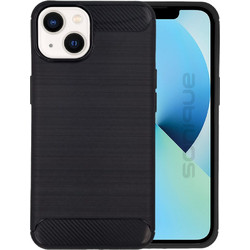 Sonique Carbon Brushed Θήκη Black (iPhone 13 Mini)