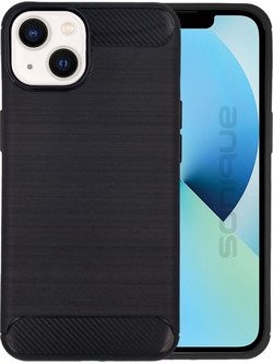 Sonique Carbon Brushed Θήκη Black (iPhone 13 Mini)