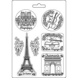 Καλούπι εύκαμπτο A4 21x29cm Stamperia Oh la la Tour Eiffel 4560