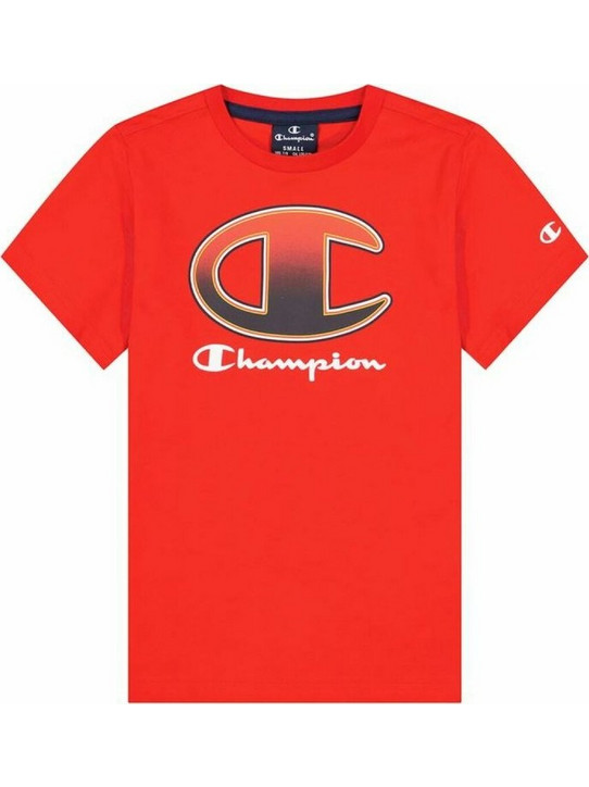 Champion Παιδικό T-Shirt Κοντομάνικο Κόκκινο 305978-RS041