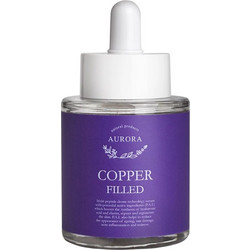 Aurora Natural Products Copper Filled Face Ενυδατικό Serum Προσώπου με Πεπτίδια 30ml