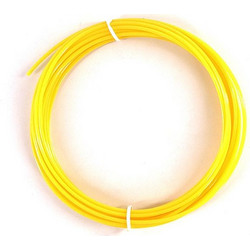 10m 1.75mm Normal Temperature PLA Cable 3D Printing Pen Consumables(Yellow) (OEM)