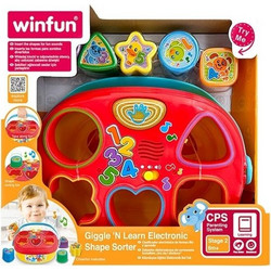 Winfun Ηλεκτρονικό Καλαθάκι με Σχήματα 6+ Μηνών
