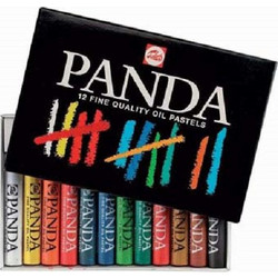 PANDA ΛΑΔΟΠΑΣΤΕΛ 12 ΧΡΩΜΑΤΩΝ 112400C12