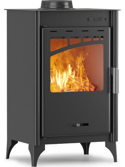 Thermogatz GS 8 Black Ατσάλινη Ξυλόσομπα 8kW