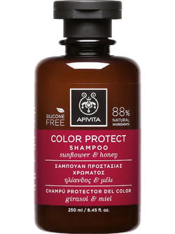 Apivita Color Protect Ηλίανθος & Μέλι Σαμπουάν για Προστασία Χρώματος για Βαμμένα Μαλλιά 250ml