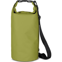 PVC waterproof backpack bag 10l - green