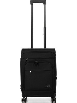 Airtex 28261-01 Βαλίτσα Καμπίνας 55x35x20cm με 4 Ρόδες Μαύρη