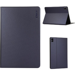 Θήκη Tablet ENKAY HAT PRINCE για Xiaomi Redmi Pad SE 11" Δερματίνη PU, Αυτόματη Αφύπνιση/Ύπνος, Στήριγμα - Σκούρο Μπλε