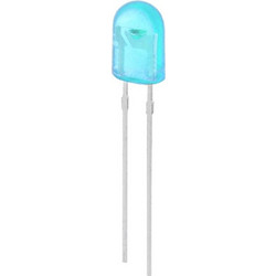 LED 5.2mm ΥΨΗΛΗΣ OVAL ΗΜΙΔΙΑΦΑΝΕΣ ΜΠΛΕ 1100mcd H80V40 BULK L-5603QBDL KGB Τεμάχια:20 01.020.0103