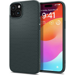 Spigen Liquid Air Back Cover Abyss Green (iPhone 15)