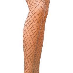 Ciorapi Cabaret Plasa Fishnet, Bej