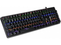 Rebeltec Imperator Μηχανικό Gaming Πληκτρολόγιο με Outemu Blue Διακόπτες RGB Black