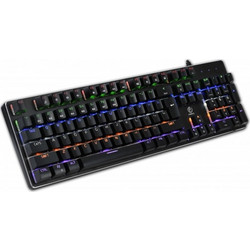 Rebeltec Imperator Μηχανικό Gaming Πληκτρολόγιο με Outemu Blue Διακόπτες RGB Black