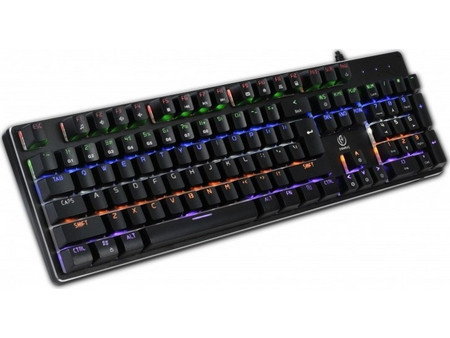 Rebeltec Imperator Μηχανικό Gaming Πληκτρολόγιο με Outemu Blue Διακόπτες RGB Black