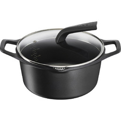 Tefal Robusto E24946 Κατσαρόλα Αλουμινίου Αντικολλητική Επίστρωση 24cm