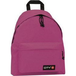 City Azalea Σχολική Τσάντα Πλάτης Δημοτικού Φούξια 93217