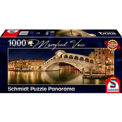 Puzzle Schmidt Panorama Rialto Bridge 1000 Κομμάτια
