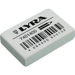 Γόμα Lyra Γκρι 38x25χ9mm