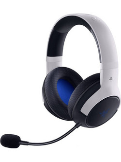 Razer Kaira Playstation Ασύρματο Gaming Headset Over Ear White Black