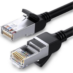 Ugreen U/UTP Cat.6 Καλώδιο Δικτύου Ethernet 2m Black 50192