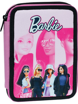 Gim Barbie Out of The Box Κασετίνα Γεμάτη με 2 Θήκες Ροζ 349-79100