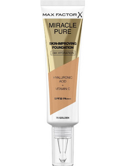 Max Factor Miracle Pure Skin 75 Golden Liquid Foundation SPF30 30ml