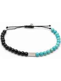 Lifelikes Turquoise Eye Bar Ανδρικό Βραχιόλι