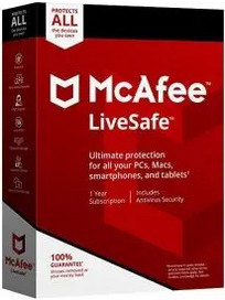 McAfee LiveSafe 2023 (Unlimited Devices / 1 Year)