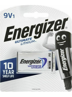 Energizer Ultimate Lithium 9V 1τμχ