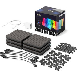 Smart LED Πάνελ Twinkly Squares (TWQ064STW-07-BEU) 6 Πάνελ, Βluetooth, WiFi Και Έλεγχο μέσω Κινητού Τηλεφώνου TWQ064STW-07-BEU