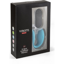 Virgite E12 Couples Vibrator Δονητής Egg για Ζευγάρια με Τηλεχειριστήριο Μπλε