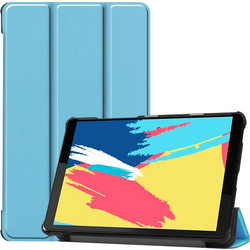 Θήκη Tablet Tri-Fold Για Huawei MediaPad M5 Lite 10.1 (2018) Γαλάζιο