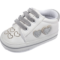 Chicco Βρεφικά Sneakers Αγκαλιάς Λευκά 70040-300