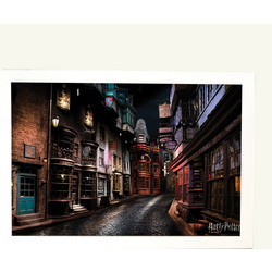 Αφίσα, Pyramid Poster, Harry Potter (Diagon Alley) 61x91,5εκ Κορνίζα Ξύλινη Σε 10 Χρώματα Με Ακρυλικό Τζάμι Άθραυστο K29+PP34391