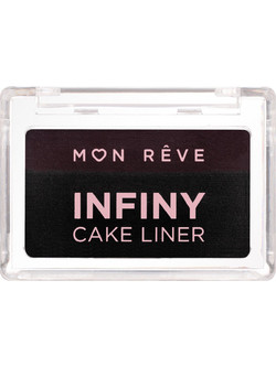 Mon Reve Infiny Cake Liner 01 Deep Black & Brown Eyeliner Gel 3gr